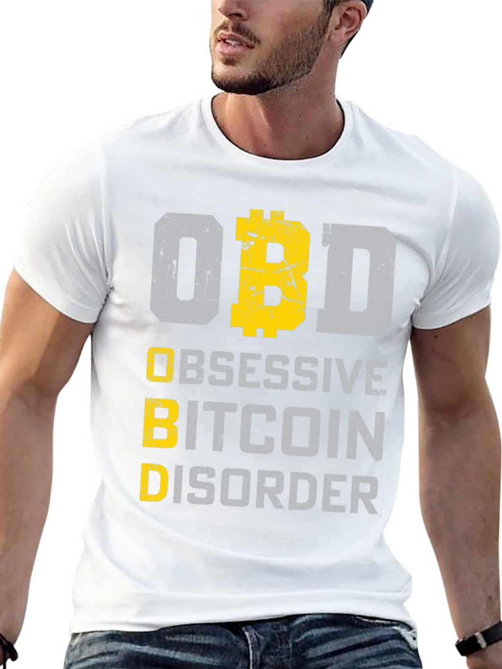 Obsessive Bitcoin Disorder Graphic T-Shirt