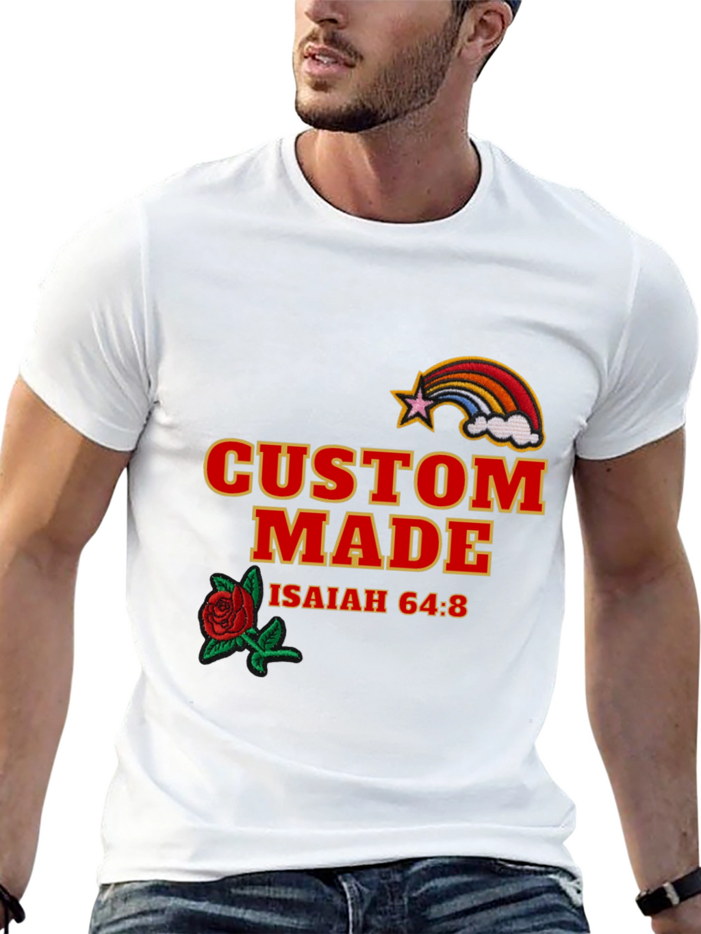 Custom Made Isaiah 64:8 T-Shirt