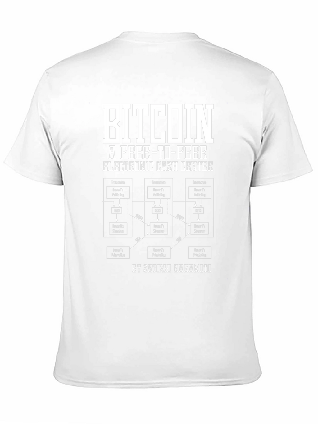 Bitcoin Peer-to-Peer Electronic Cash T-Shirt