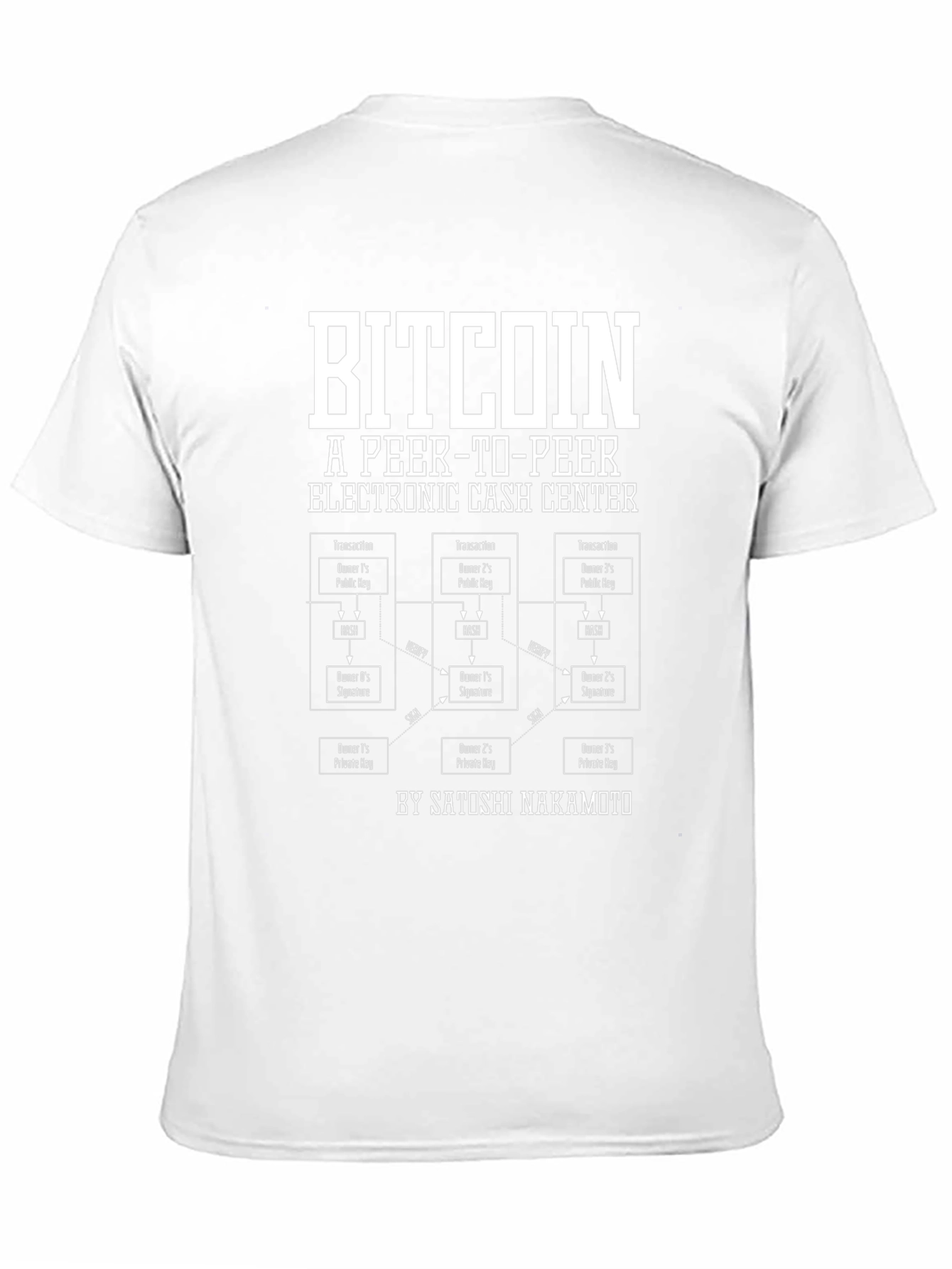 Bitcoin Peer-to-Peer Electronic Cash T-Shirt