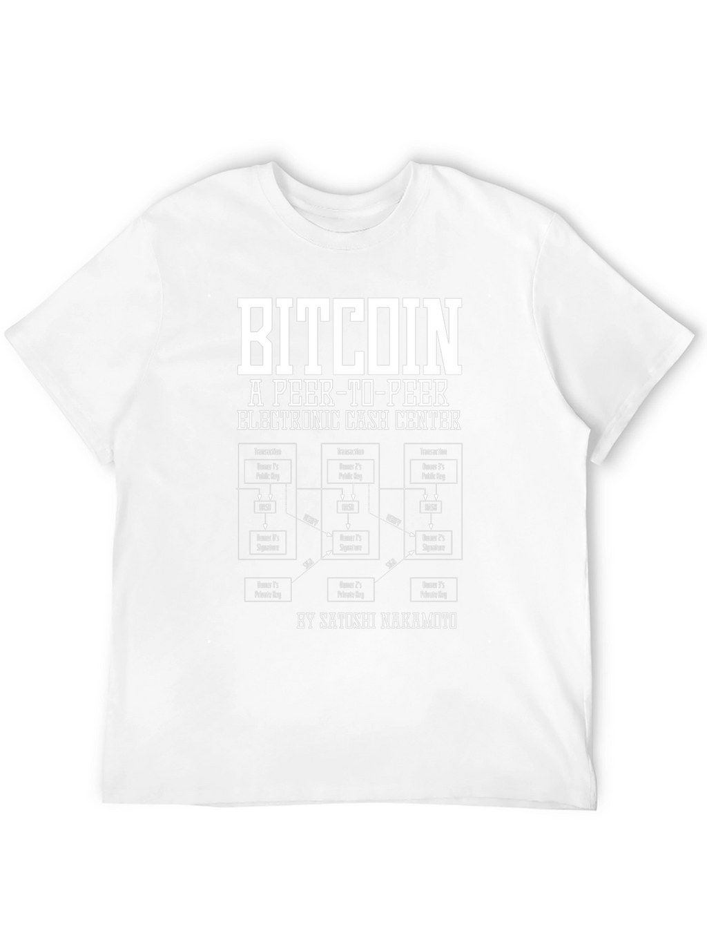 Bitcoin Peer-to-Peer Electronic Cash T-Shirt