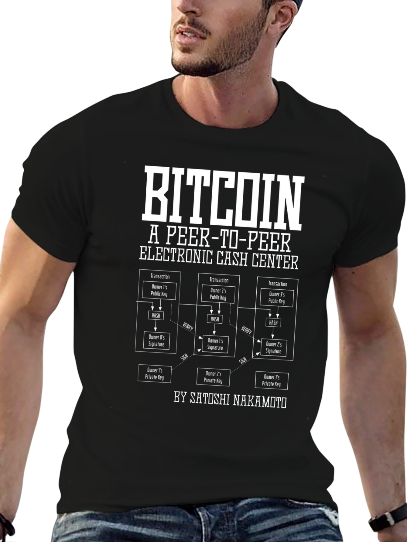 Bitcoin Peer-to-Peer Electronic Cash T-Shirt