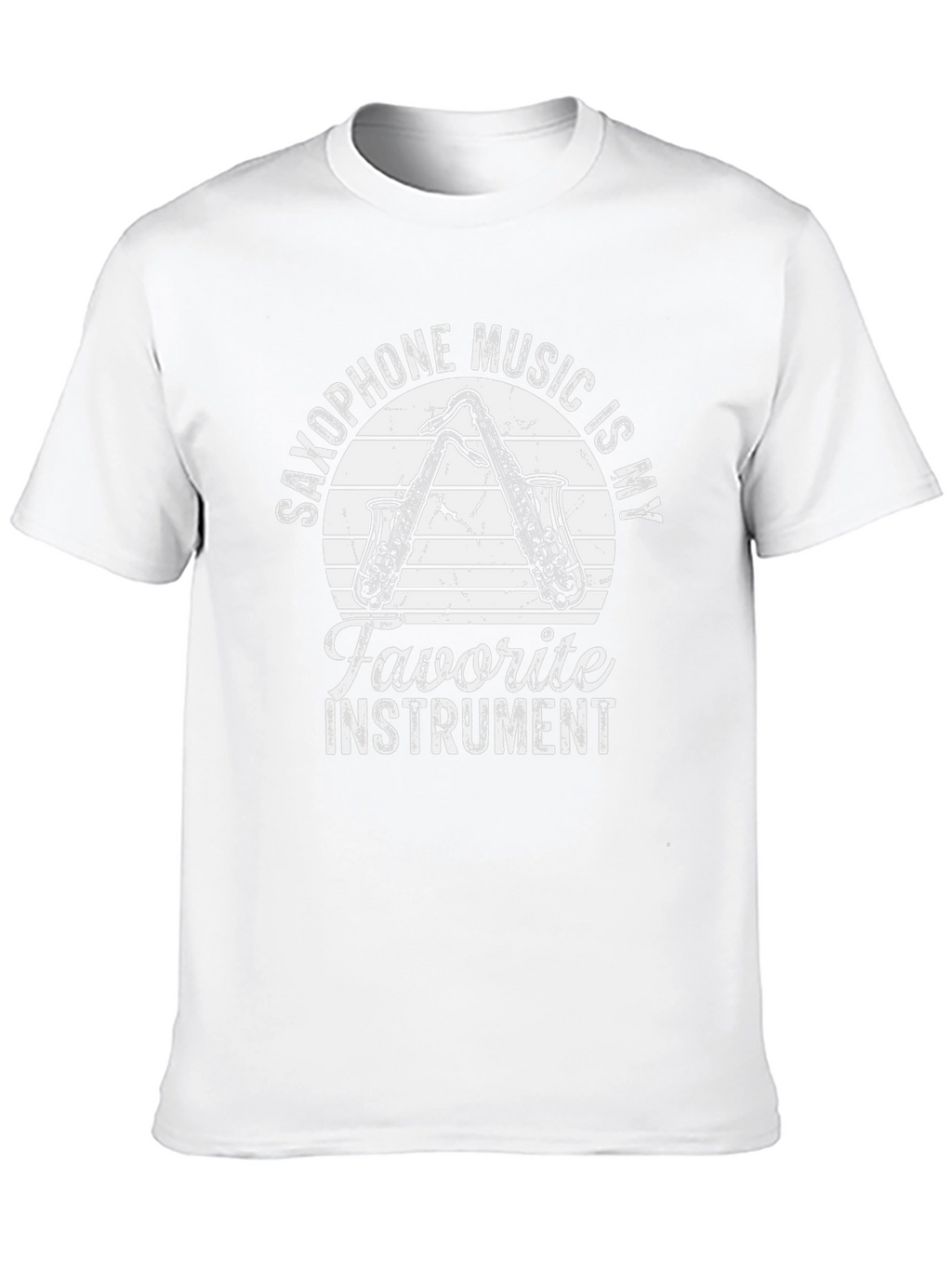 Saxophone Music Lover Graphic Tee - Instrument T-Shirt