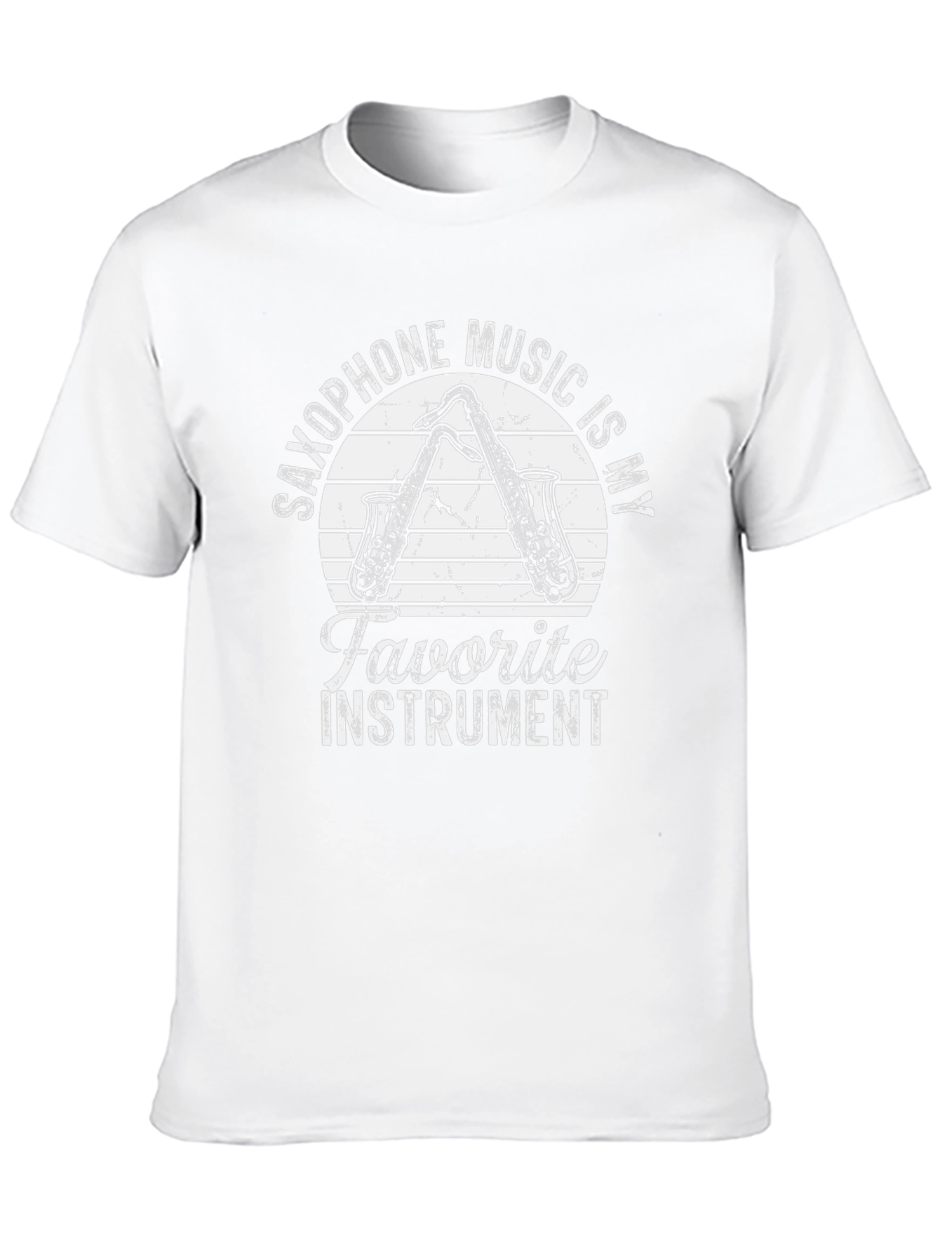 Saxophone Music Lover Graphic Tee - Instrument T-Shirt