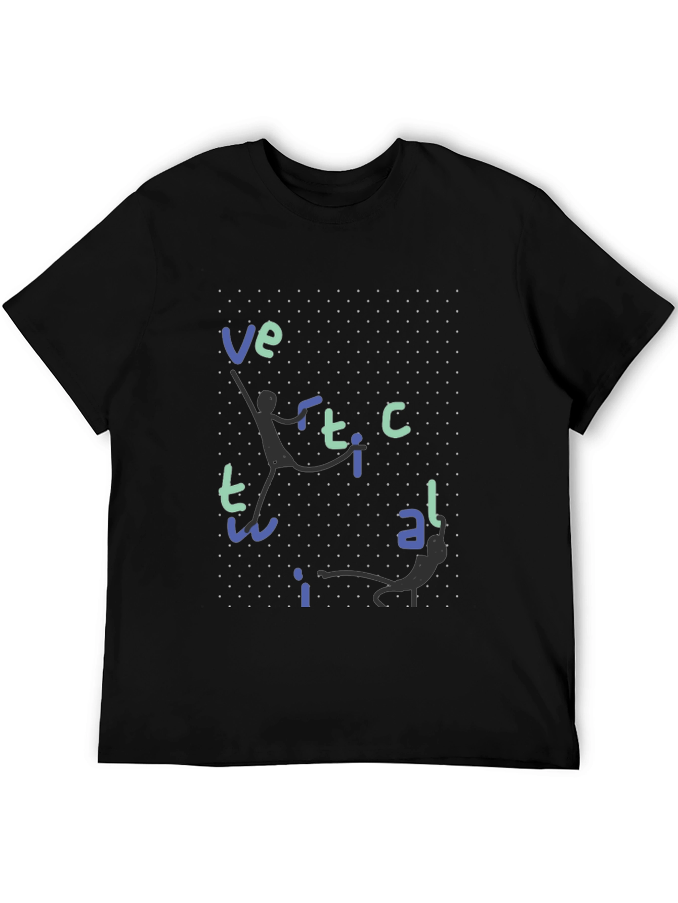 Vertical T-Shirt - Fun Graphic Tee