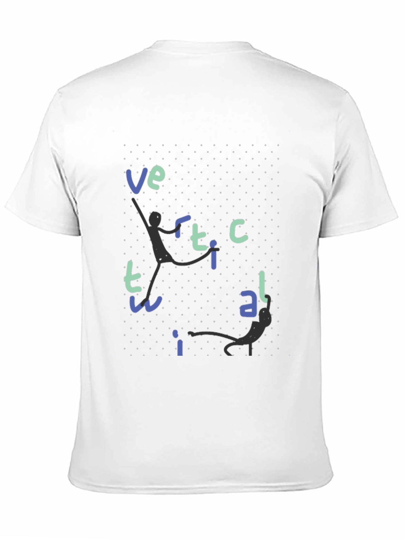 Vertical T-Shirt - Fun Graphic Tee