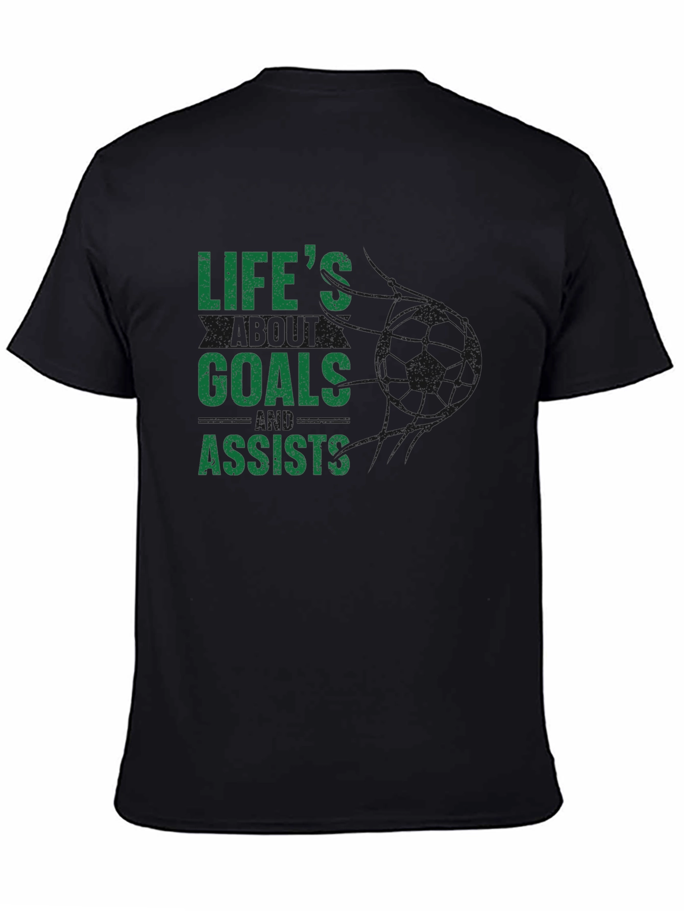 Lifes Goals and Assists Graphic T-Shirt