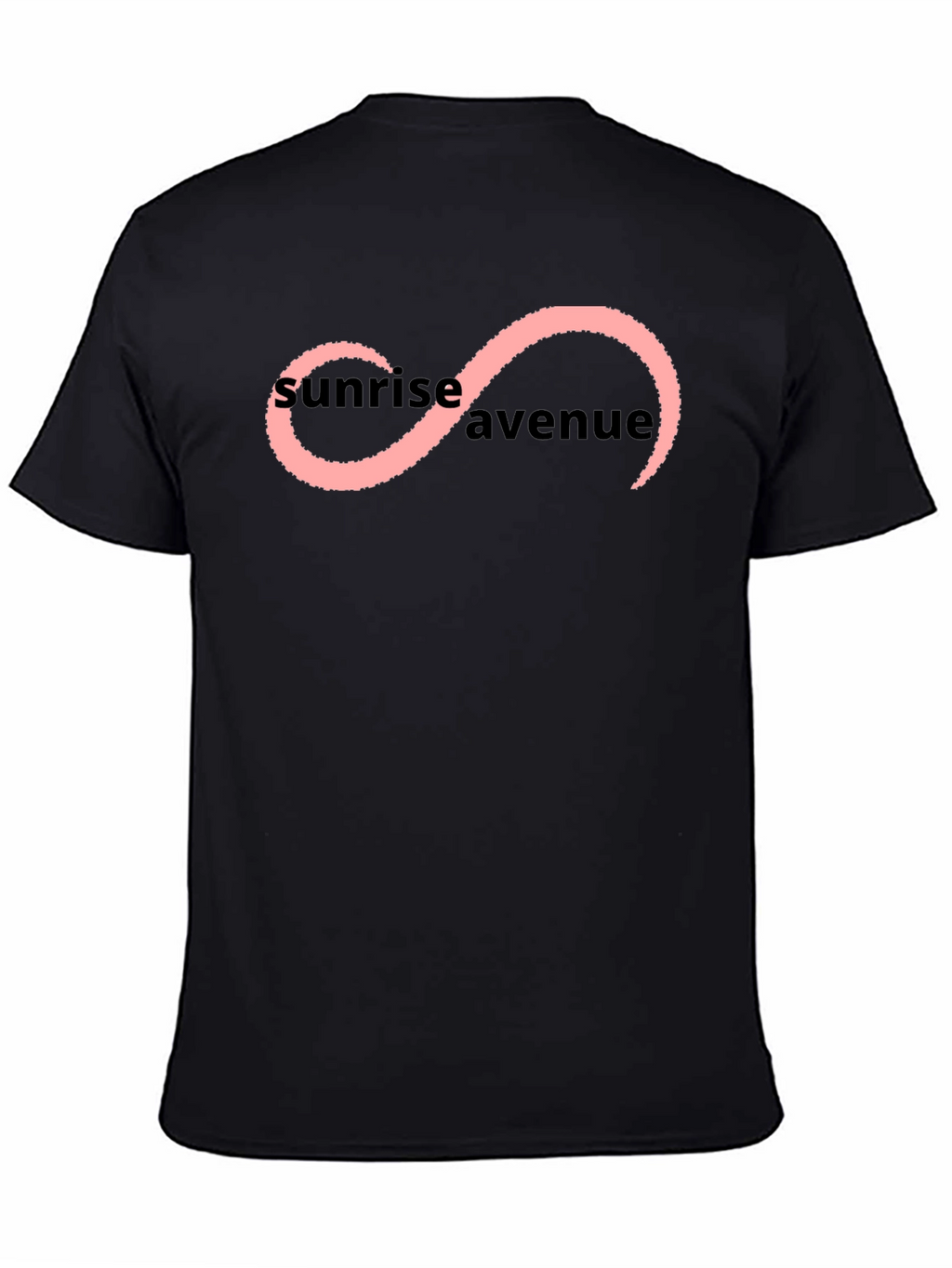 Sunrise Avenue Infinity T-Shirt - Soft Black Tee