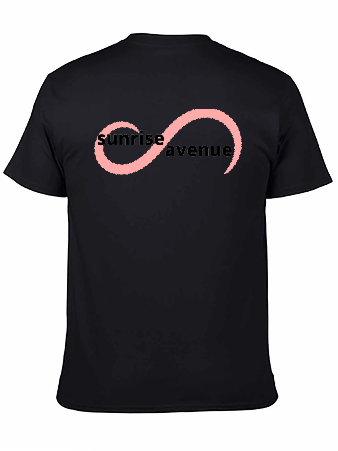 Sunrise Avenue Infinity T-Shirt - Soft Black Tee