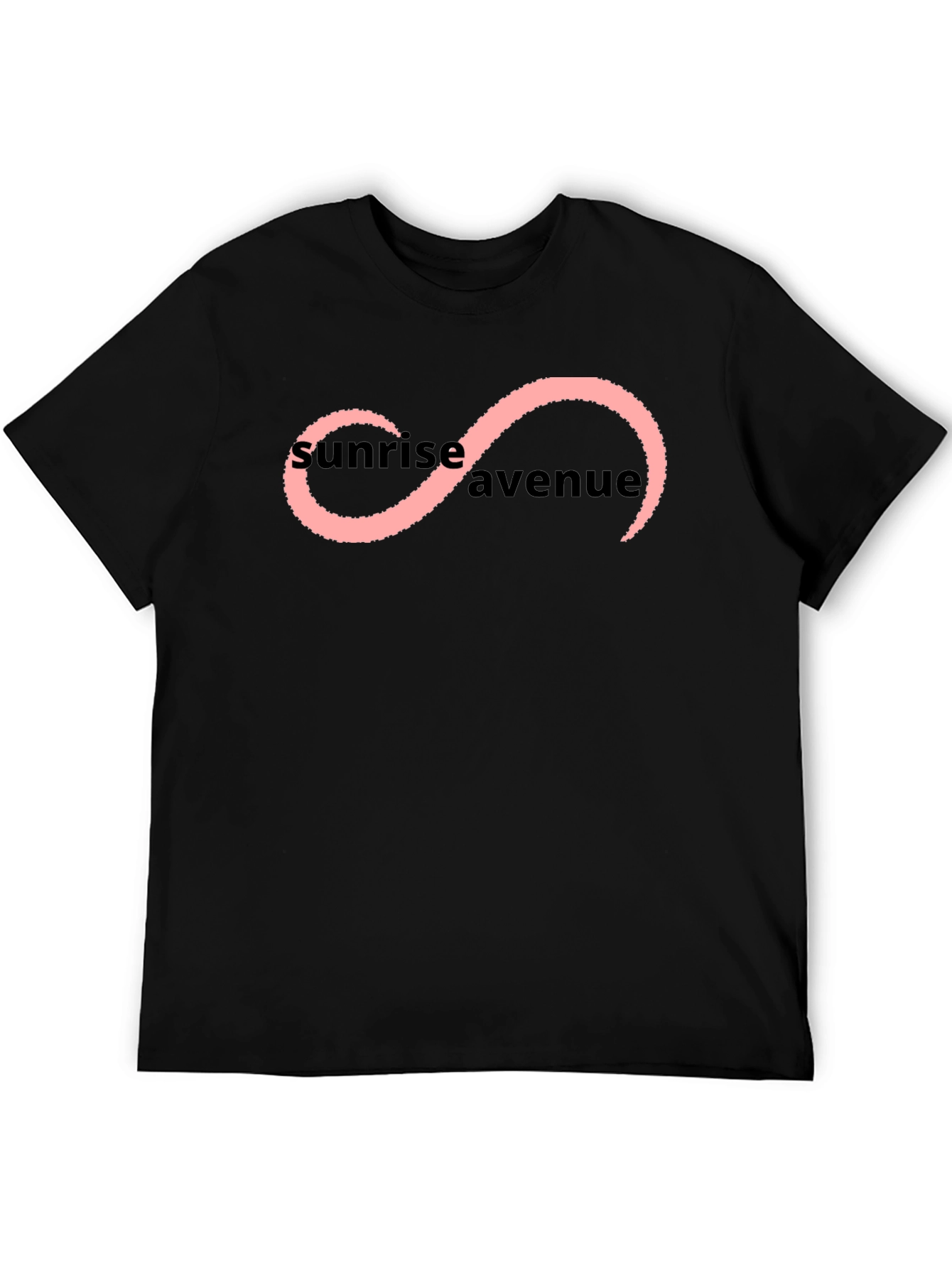 Sunrise Avenue Infinity T-Shirt - Soft Black Tee
