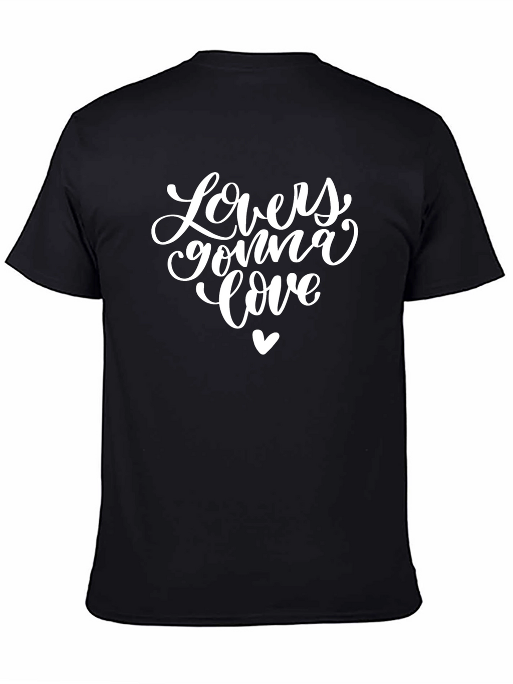 Lovers Gonna Love Graphic Tee - Black