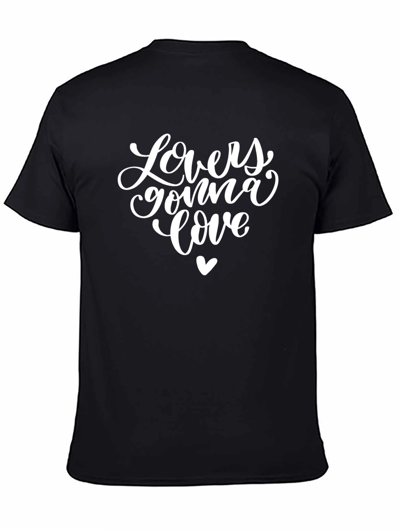 Lovers Gonna Love Graphic Tee - Black
