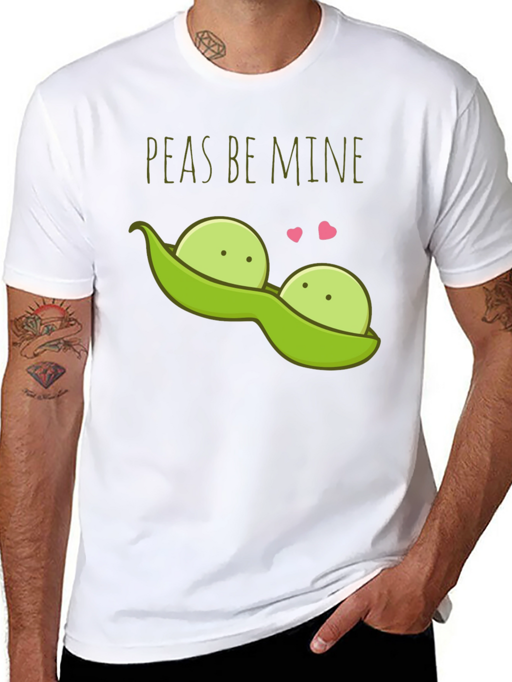 Peas Be Mine Valentines T-Shirt