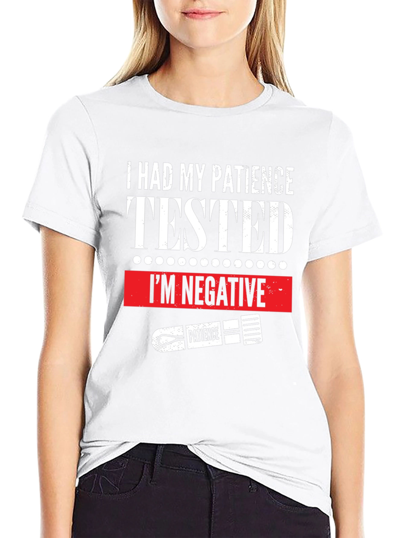 I Had My Patience Tested Funny Graphic T-Shirt
