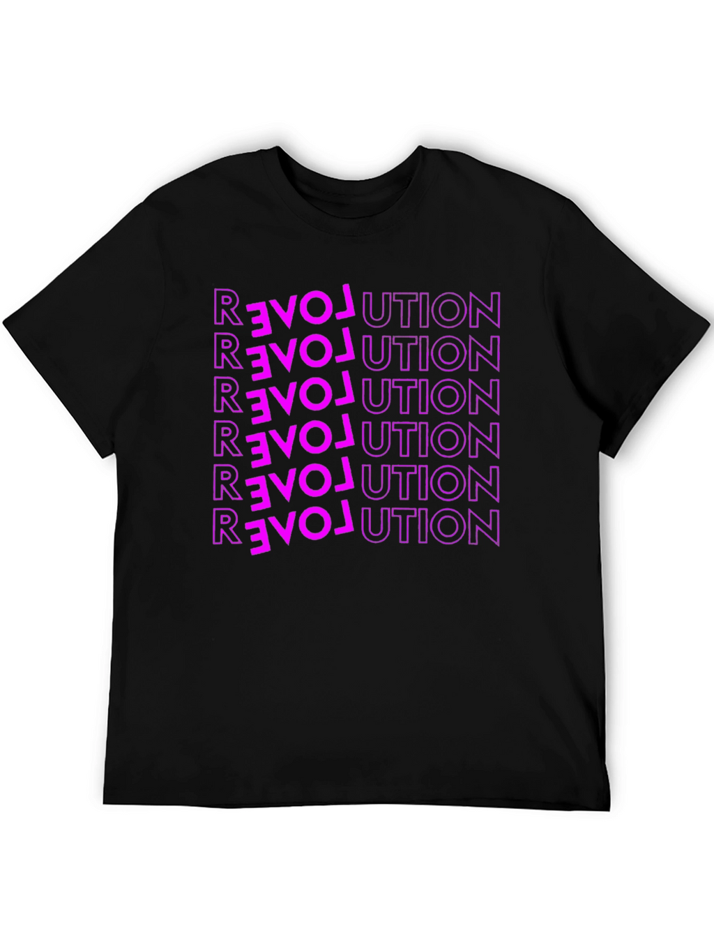 Love Revolution Graphic Tee - Bold Statement Shirt