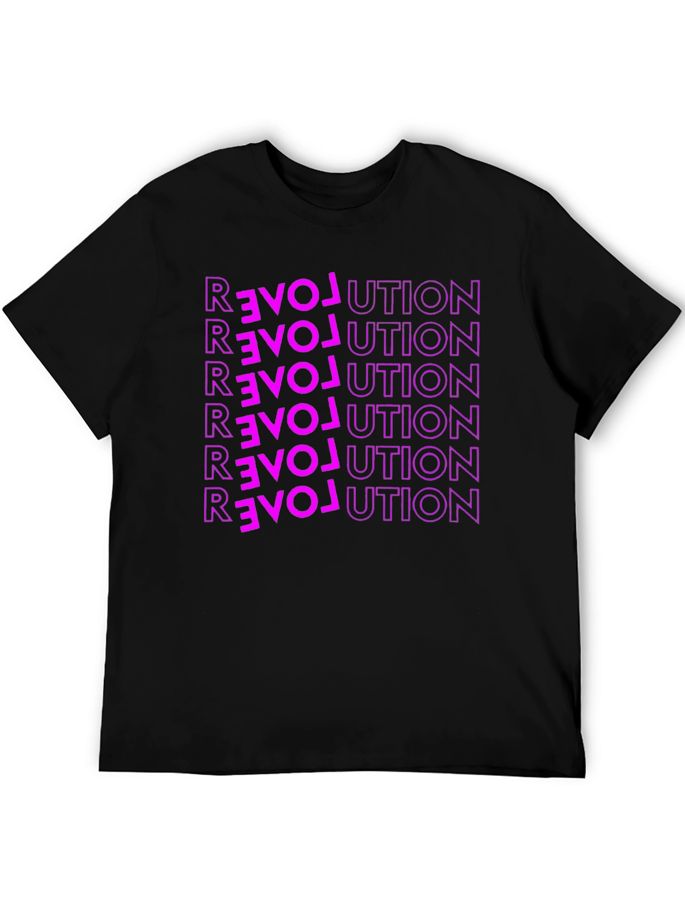 Love Revolution Graphic Tee - Bold Statement Shirt