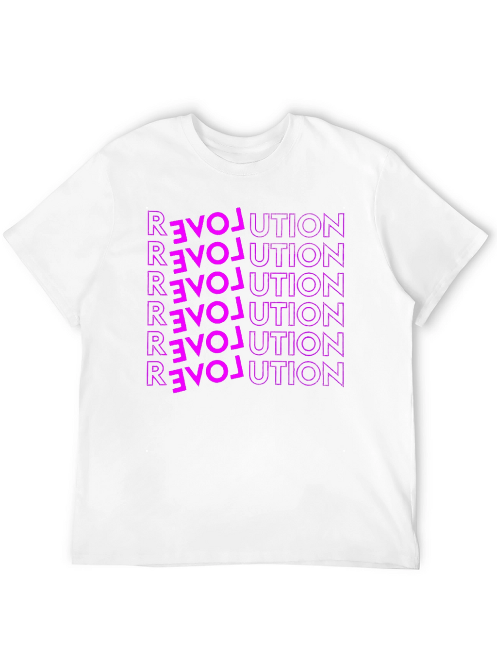 Love Revolution Graphic Tee - Bold Statement Shirt