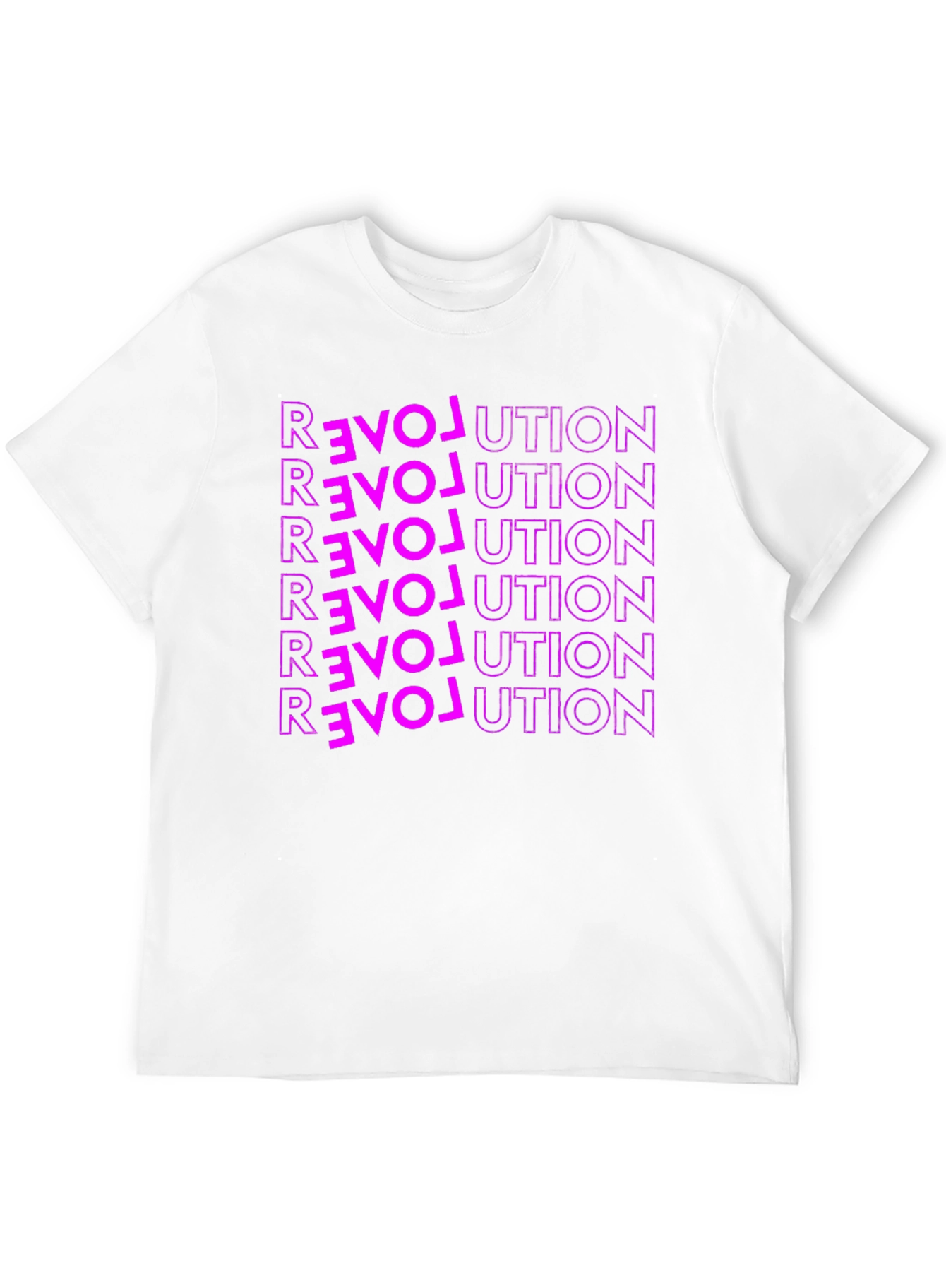 Love Revolution Graphic Tee - Bold Statement Shirt