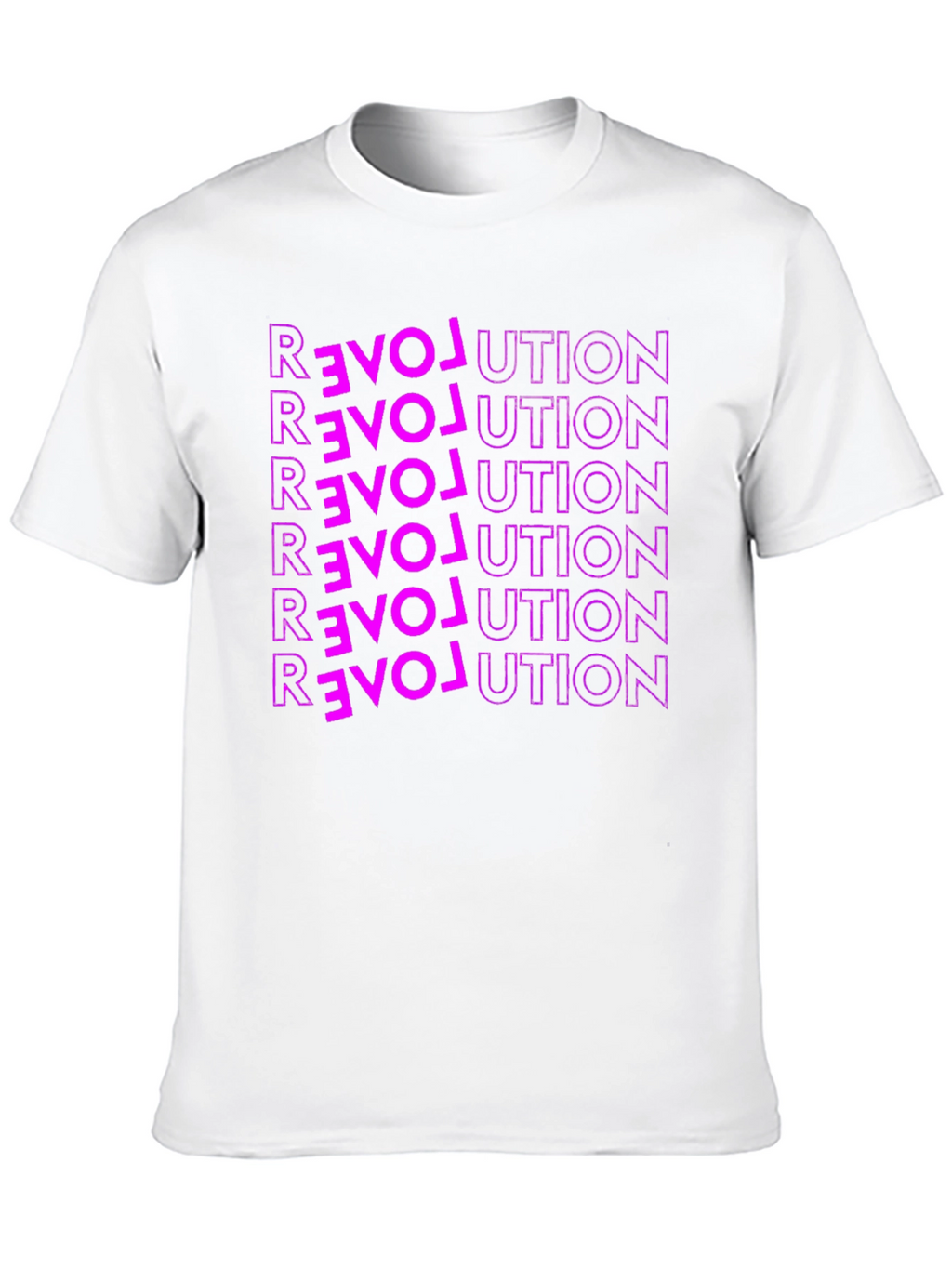 Love Revolution Graphic Tee - Bold Statement Shirt