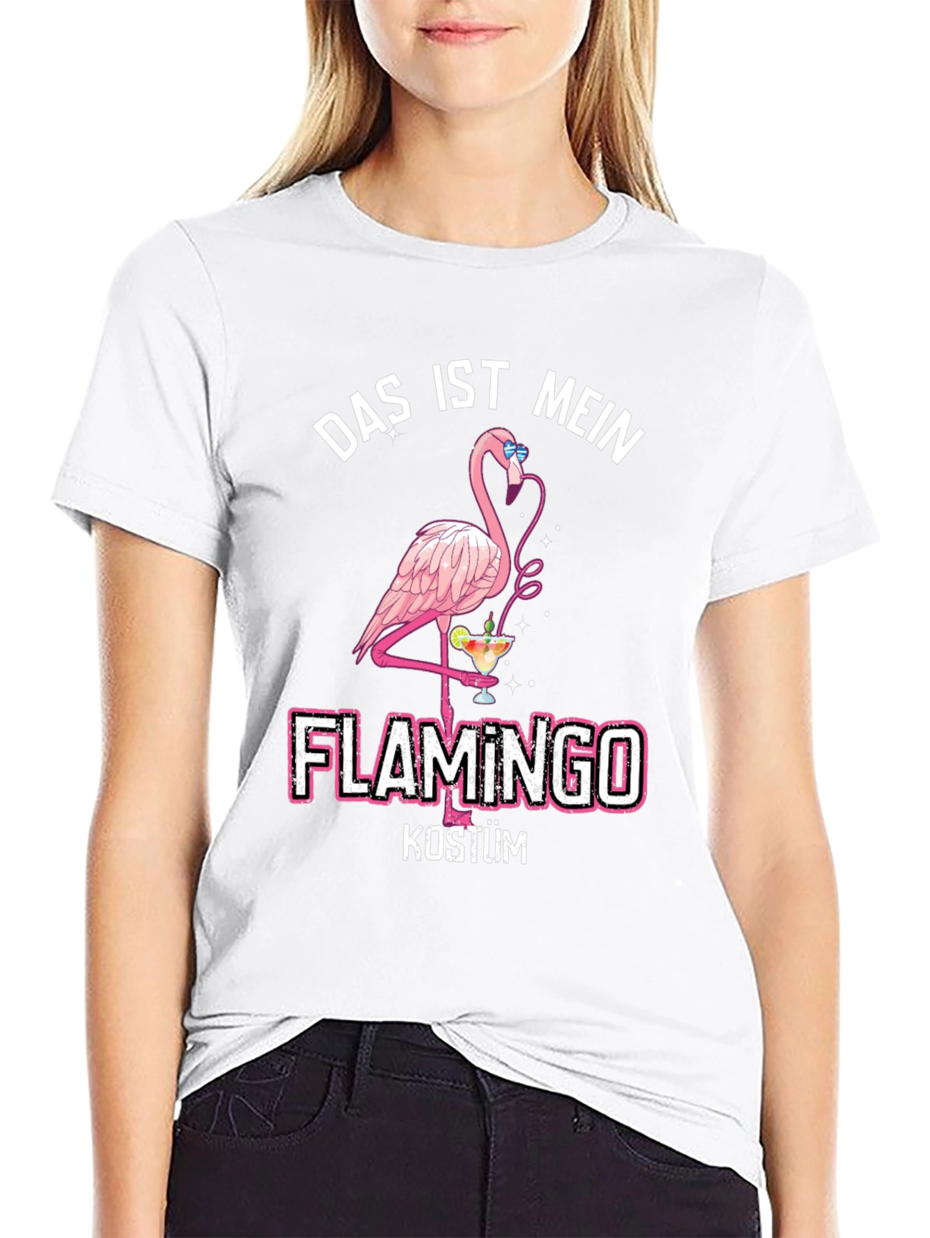 Das Ist Mein Flamingo Kostüm T-Shirt