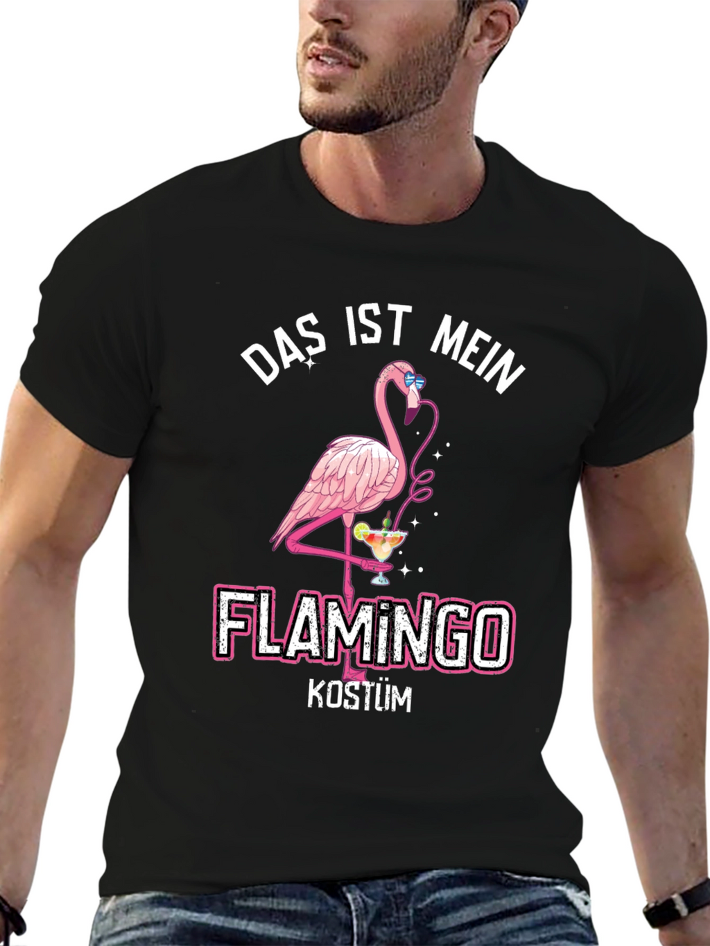 Das Ist Mein Flamingo Kostüm T-Shirt