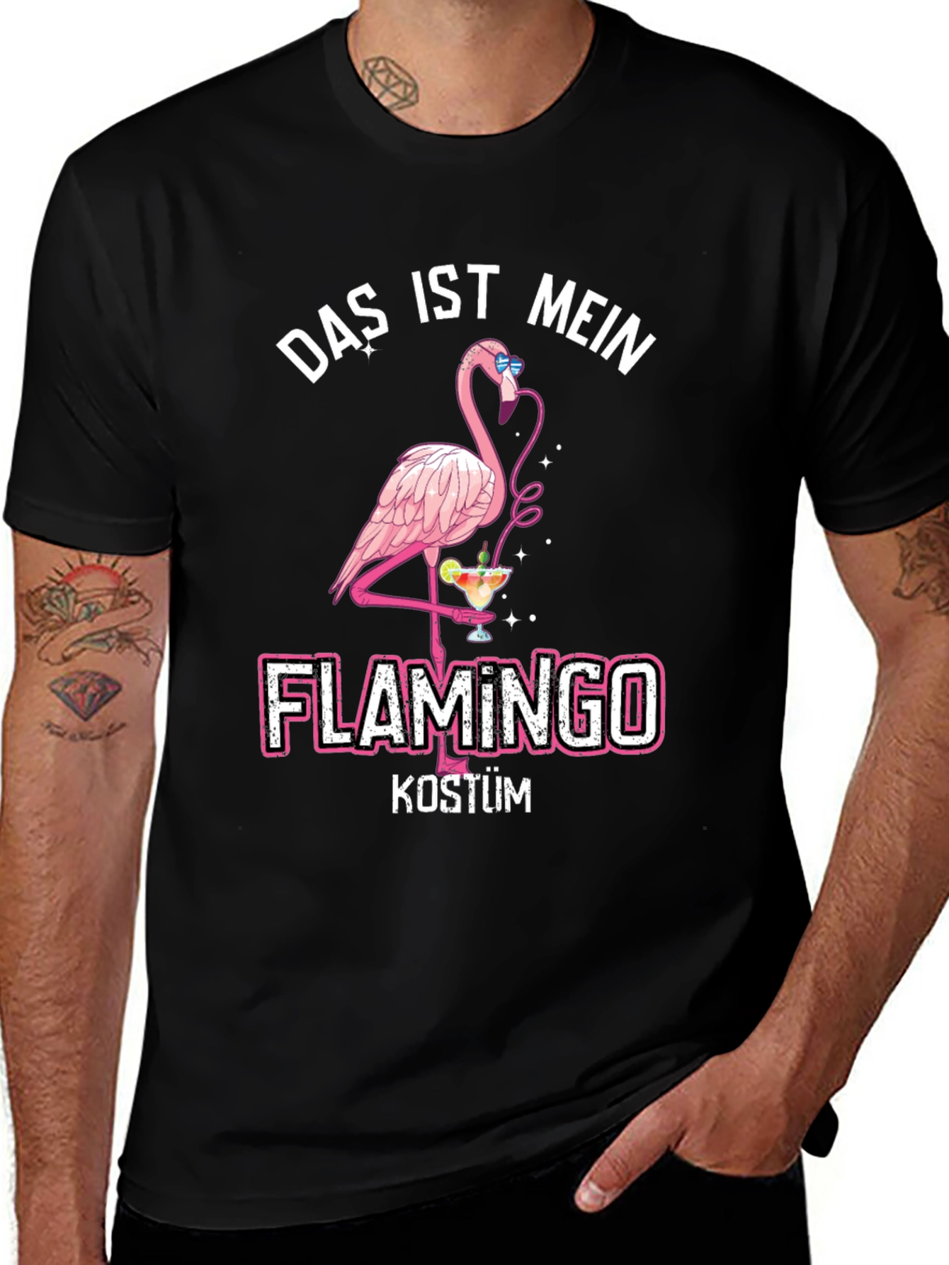 Das Ist Mein Flamingo Kostüm T-Shirt