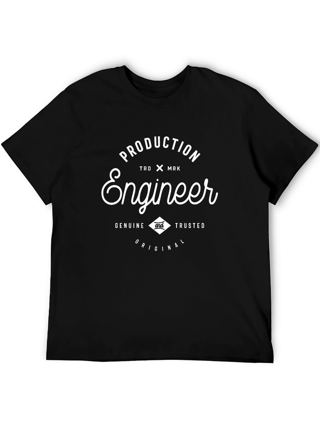 Production Engineer Black T-Shirt
