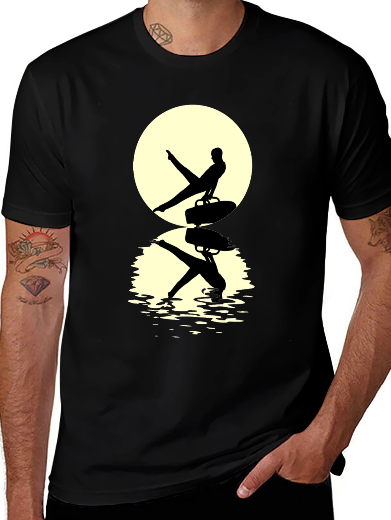 Gymnast Silhouette T-Shirt
