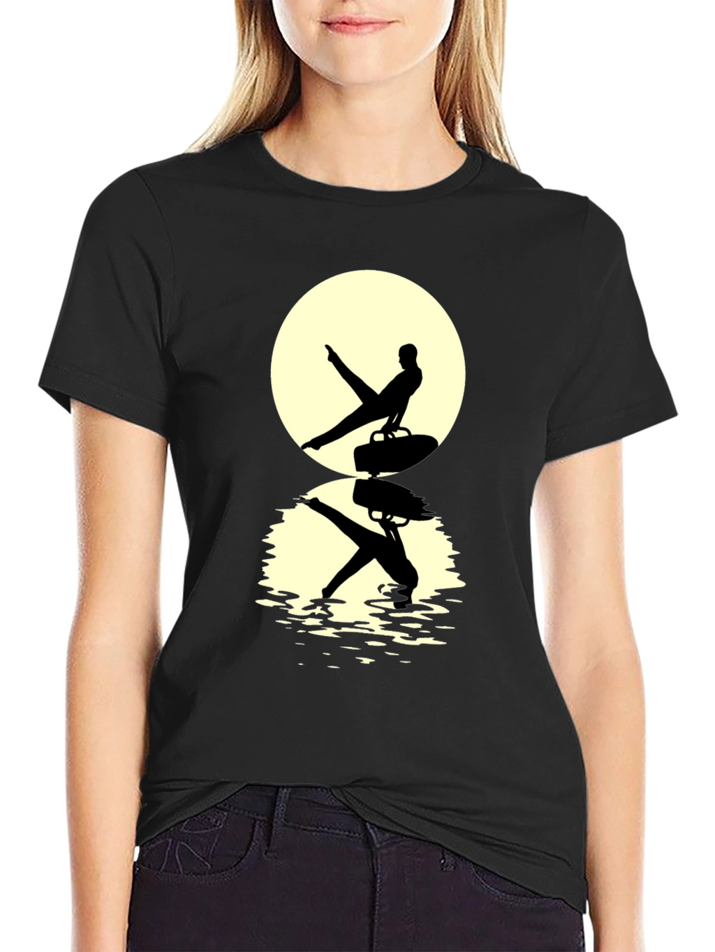 Gymnast Silhouette T-Shirt
