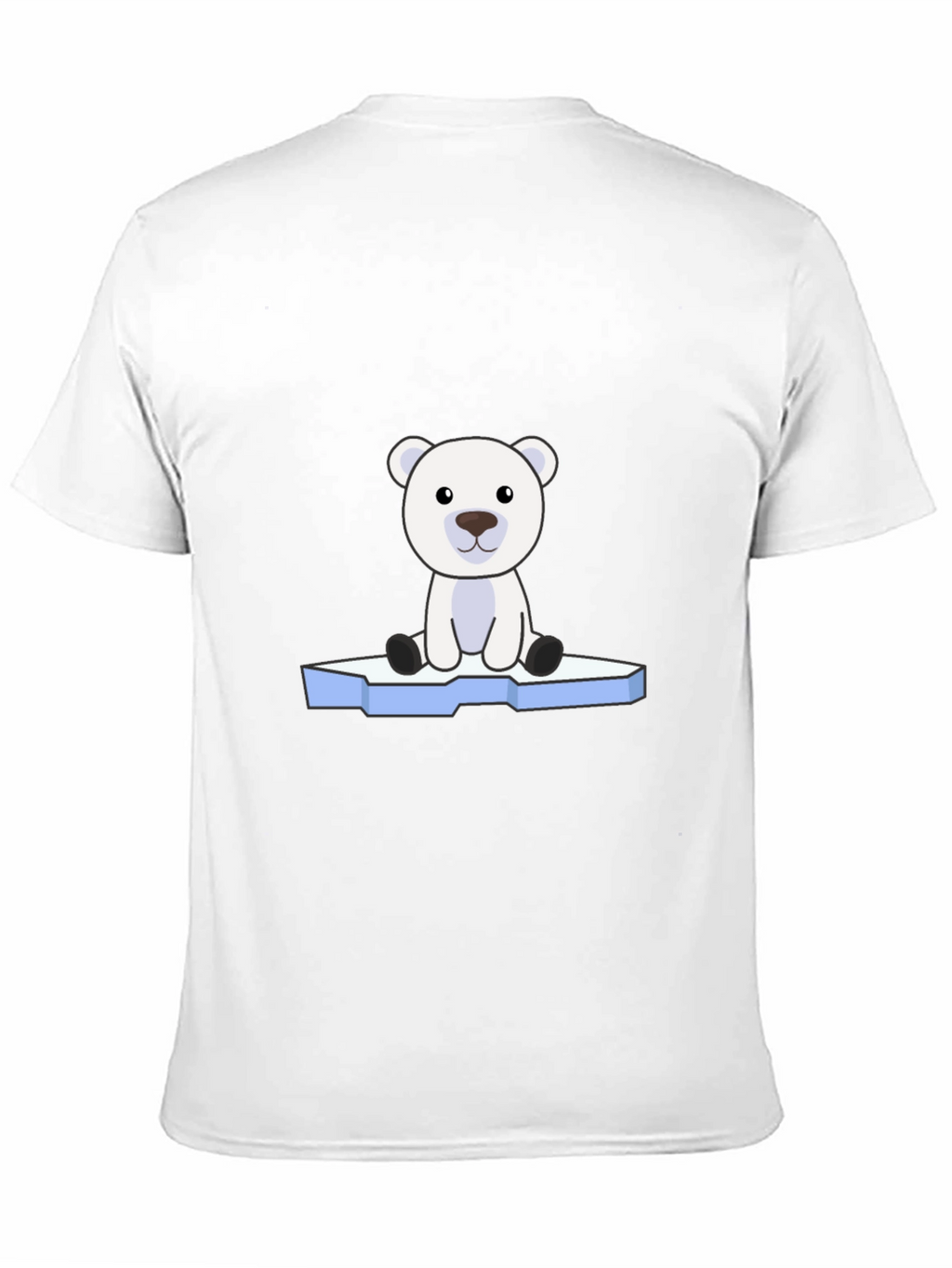 Polar Bear Graphic Tee - Cute Arctic Animal Design