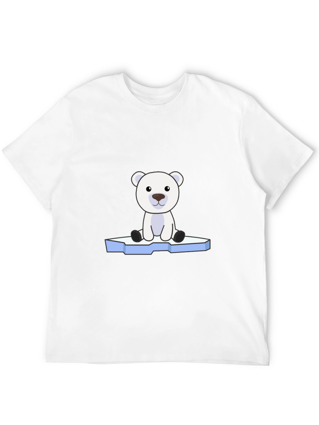Polar Bear Graphic Tee - Cute Arctic Animal Design