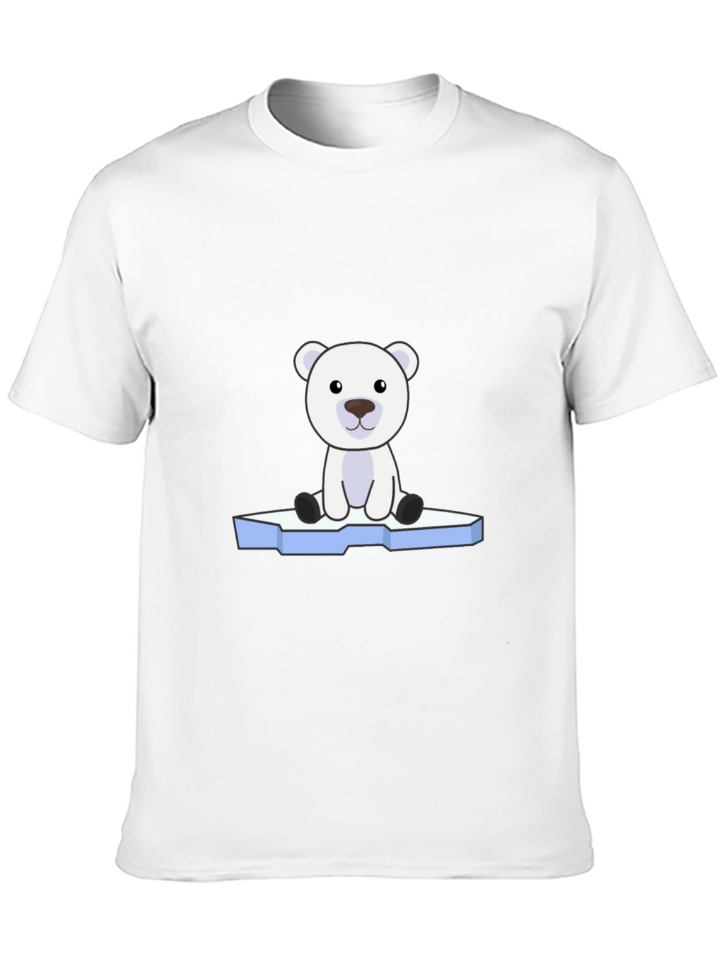Polar Bear Graphic Tee - Cute Arctic Animal Design