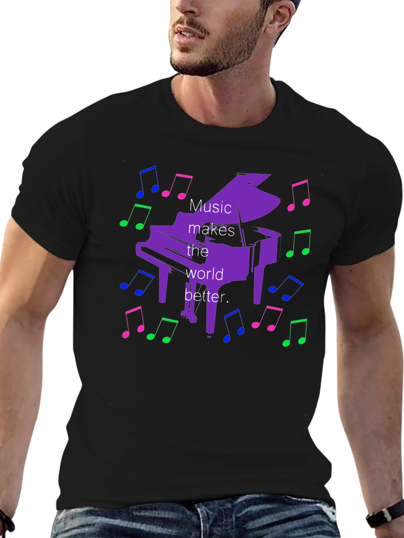 Music Makes the World Better T-Shirt