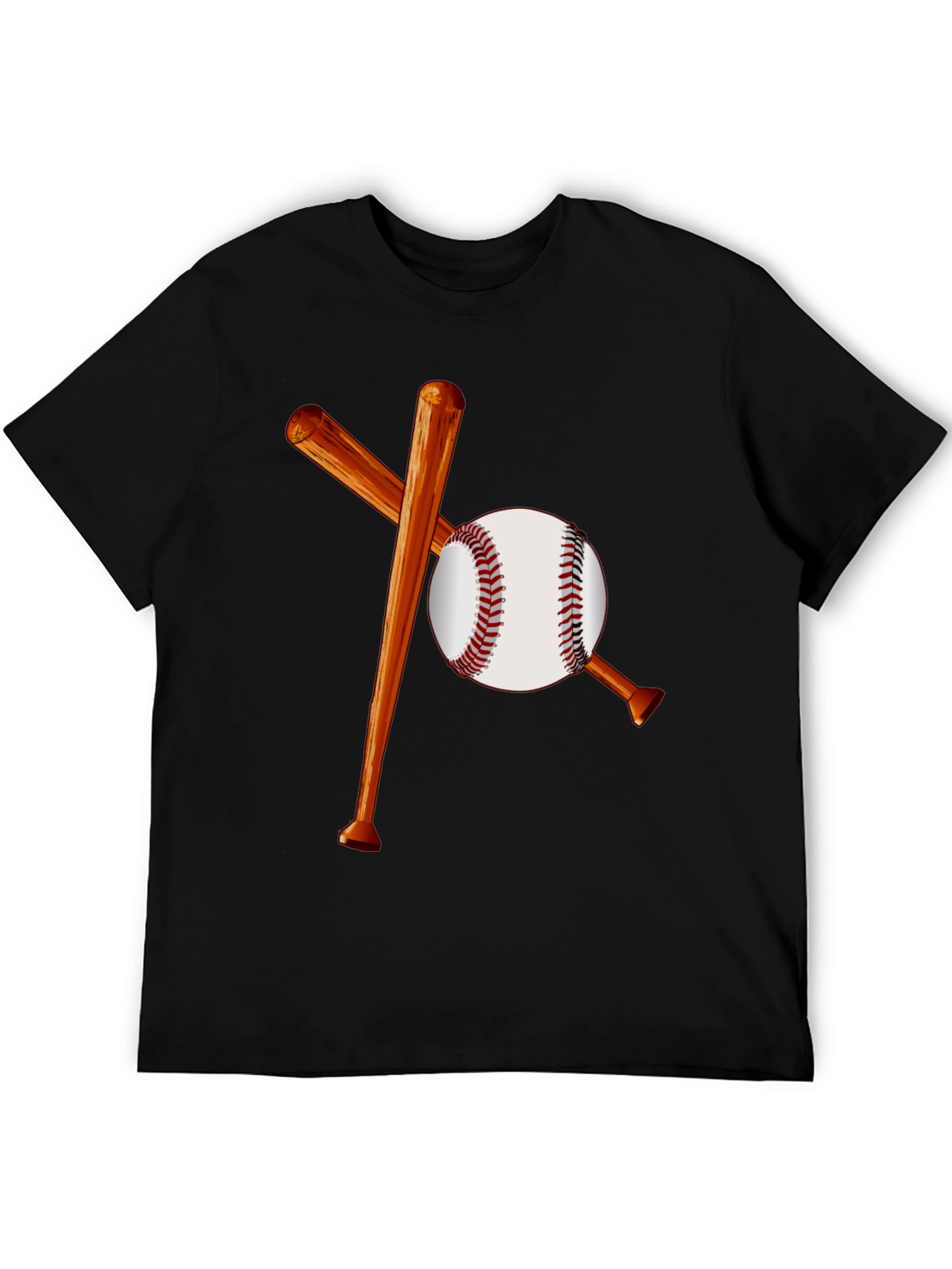 Baseball Bats and Ball Graphic Tee