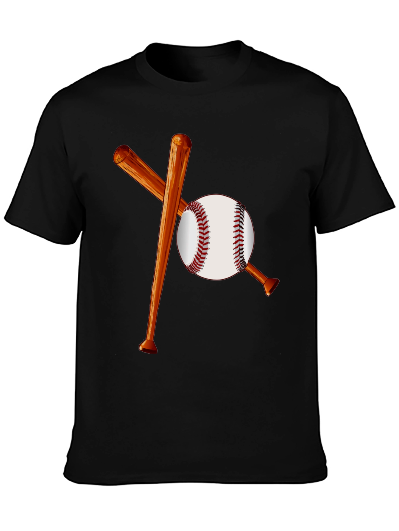 Baseball Bats and Ball Graphic Tee