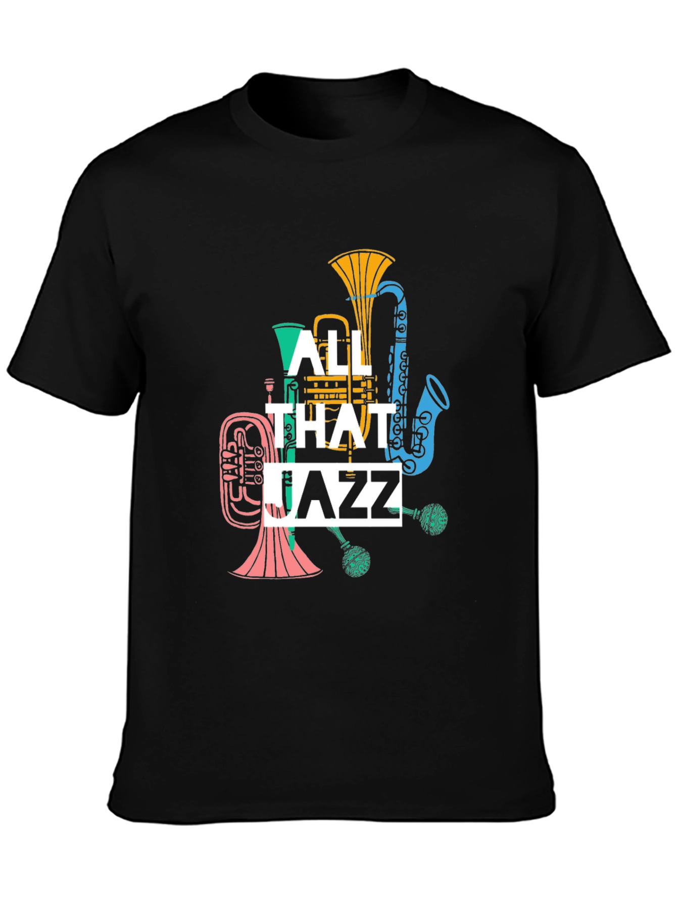 All That Jazz Graphic Tee - Music Lover T-Shirt