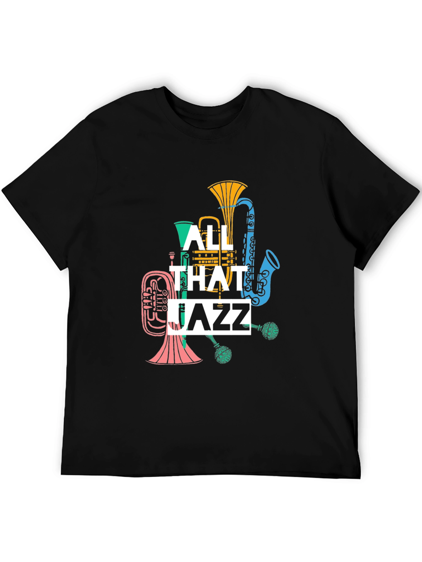 All That Jazz Graphic Tee - Music Lover T-Shirt