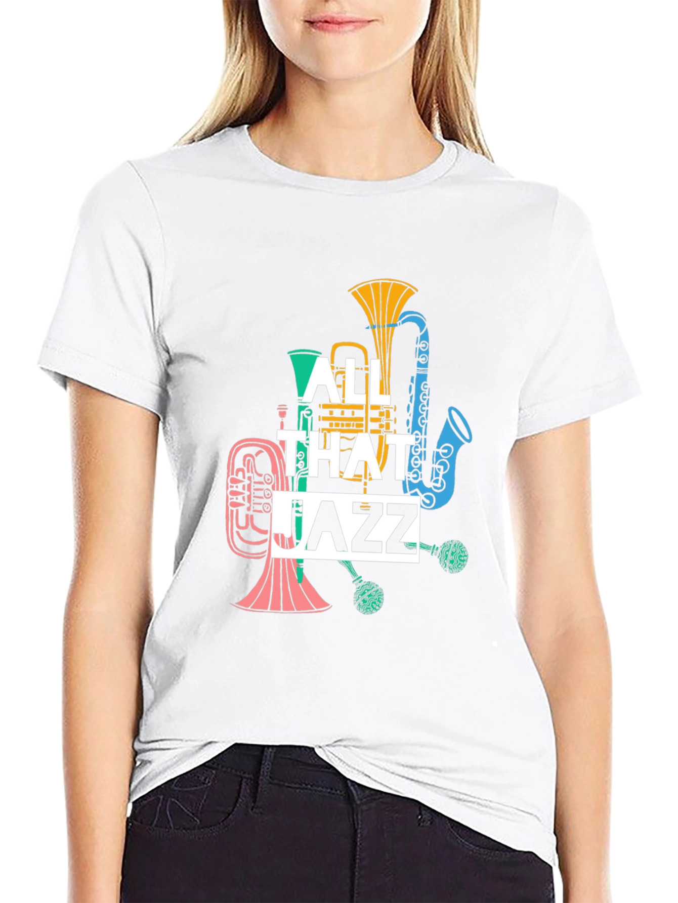 All That Jazz Graphic Tee - Music Lover T-Shirt