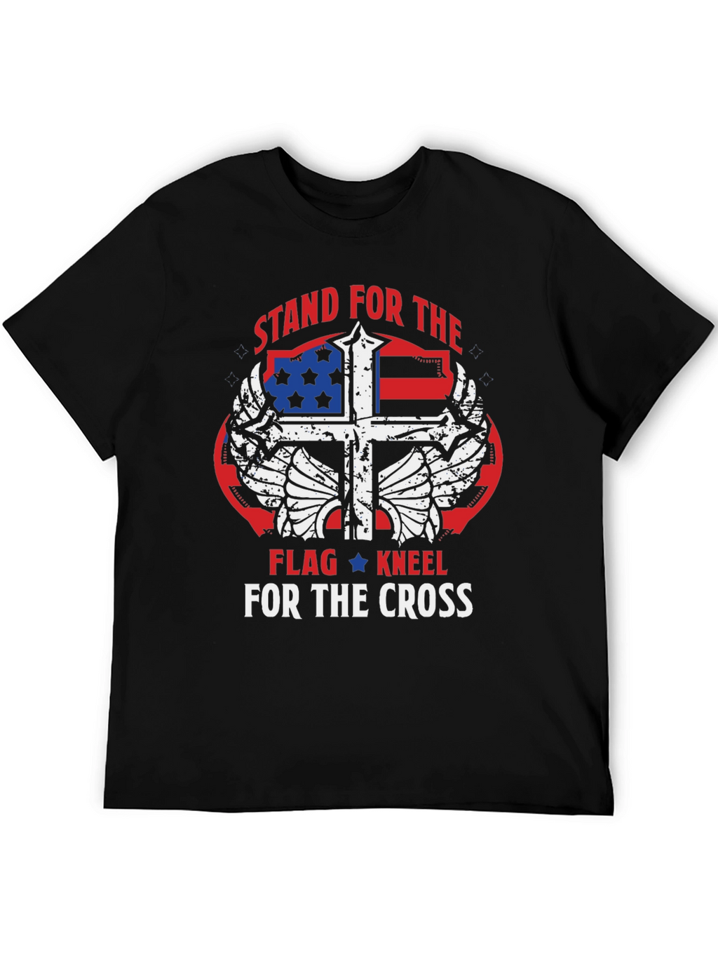 Stand For Flag Kneel For Cross T-Shirt