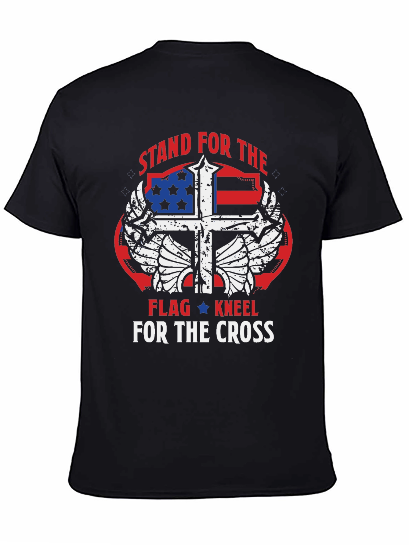 Stand For Flag Kneel For Cross T-Shirt
