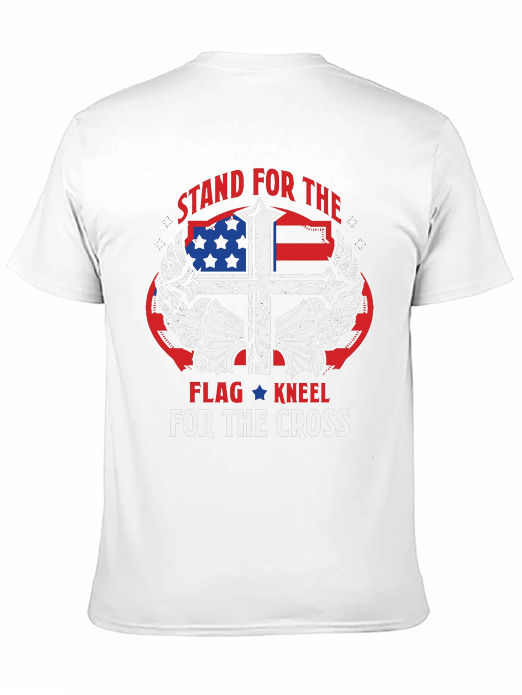 Stand For Flag Kneel For Cross T-Shirt