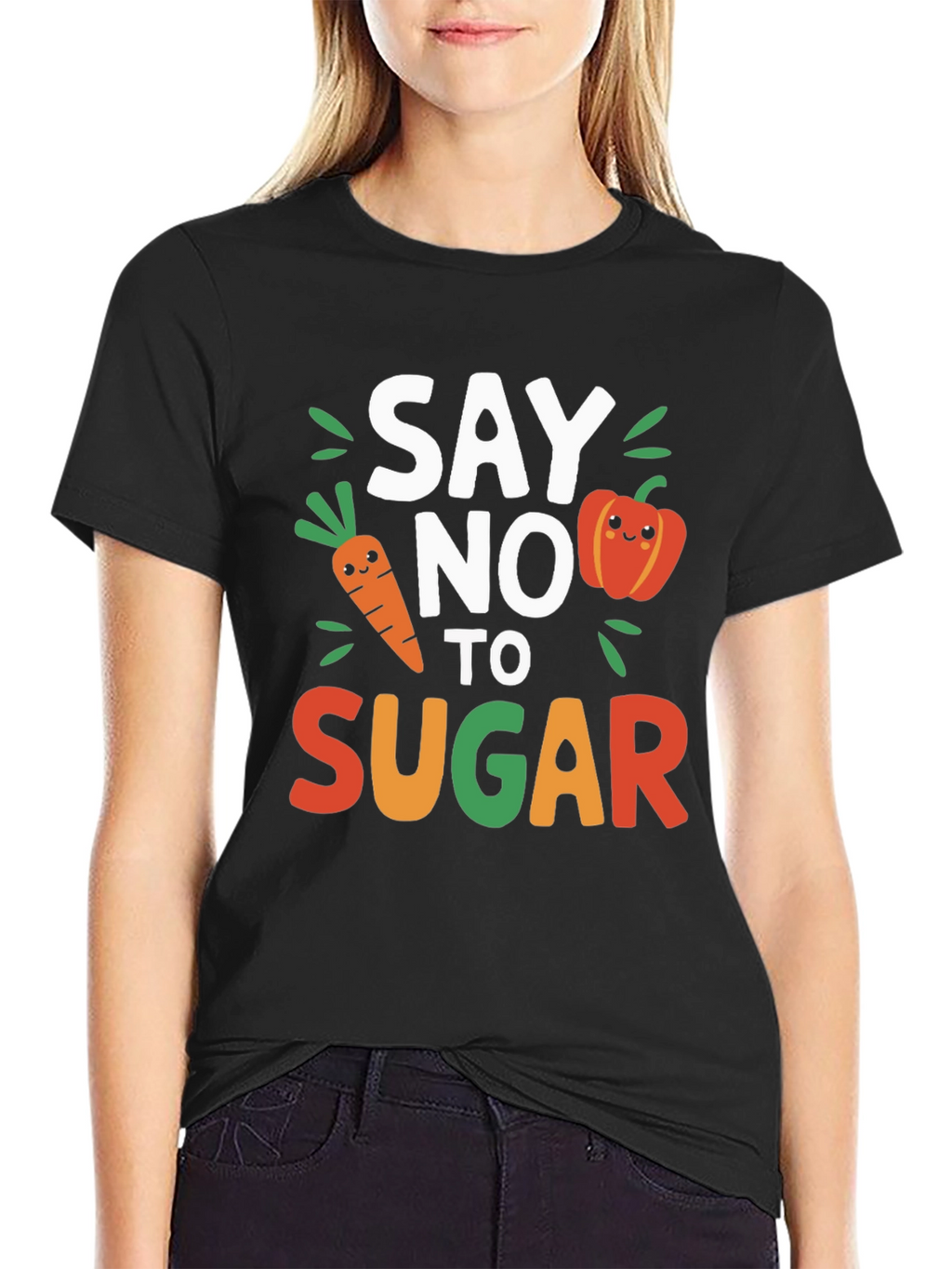 Say No To Sugar Graphic Tee