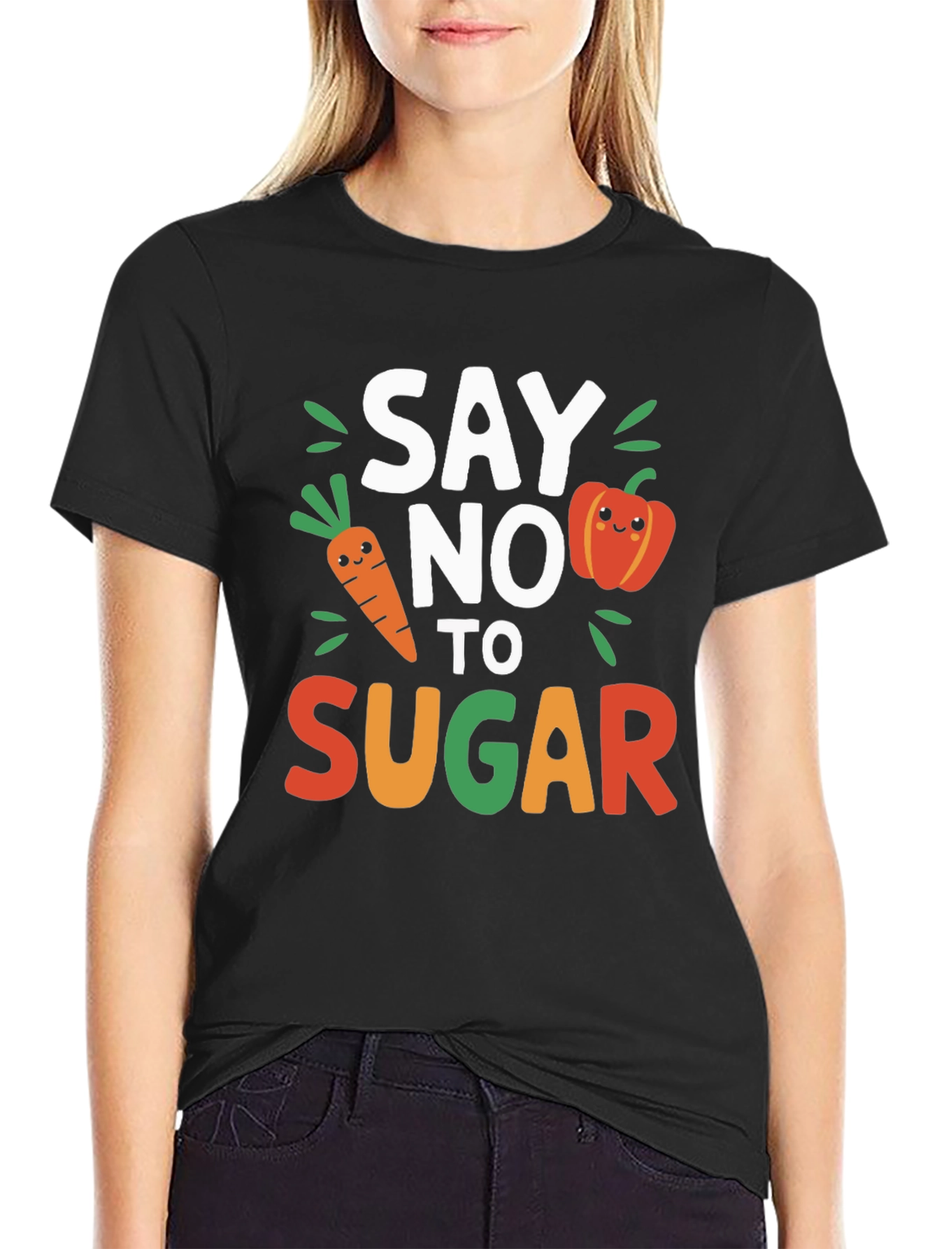 Say No To Sugar Graphic Tee