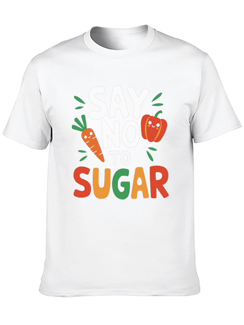 Say No To Sugar Graphic Tee