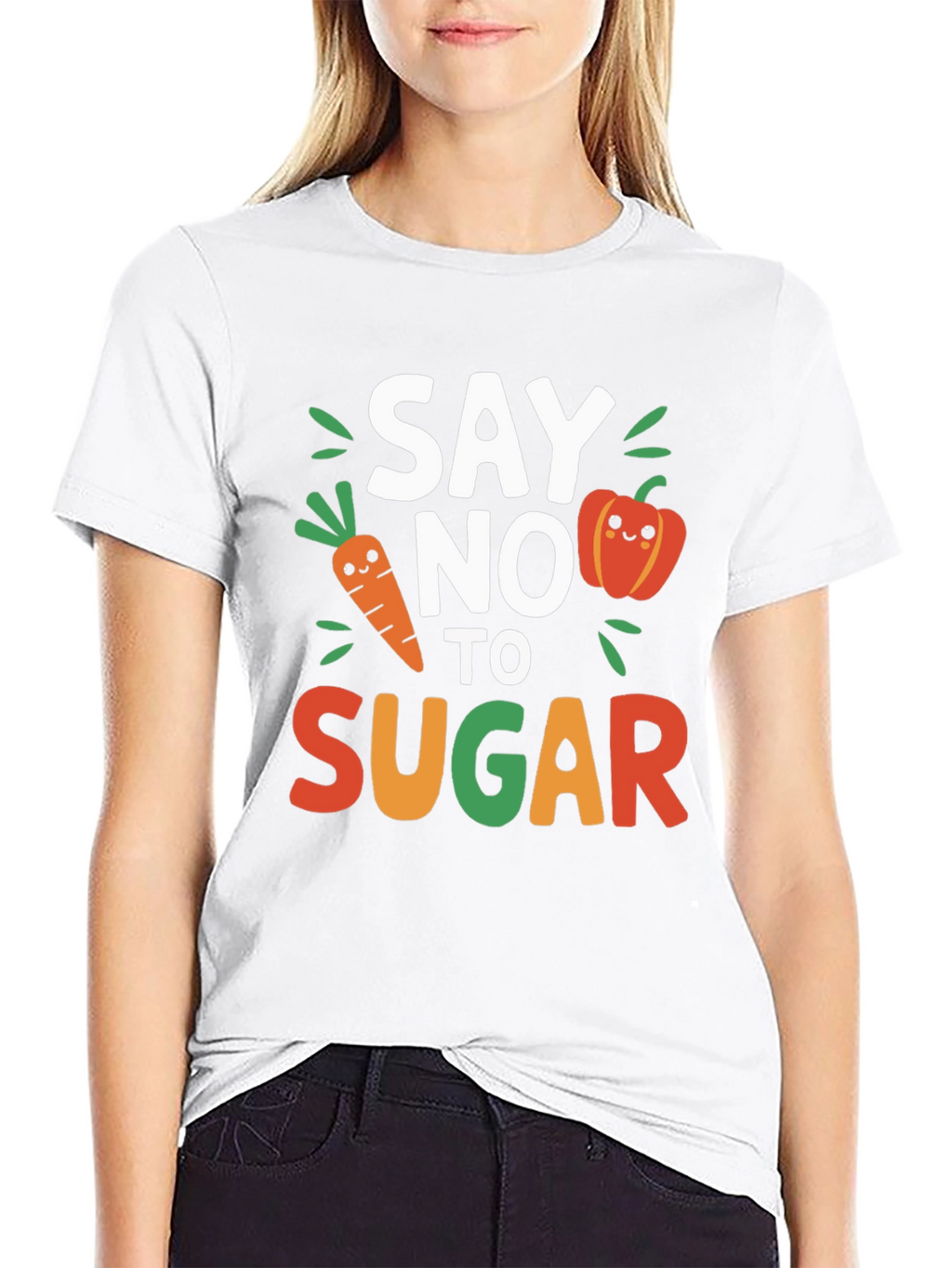 Say No To Sugar Graphic Tee