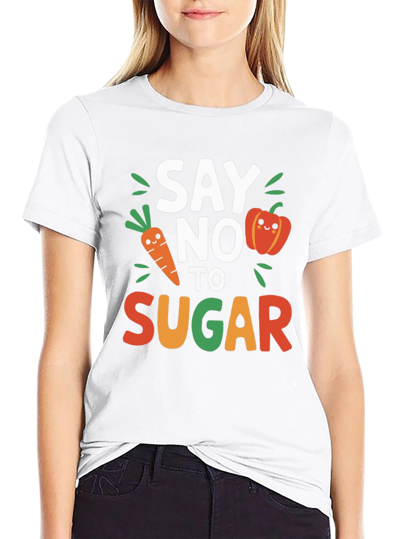 Say No To Sugar Graphic Tee