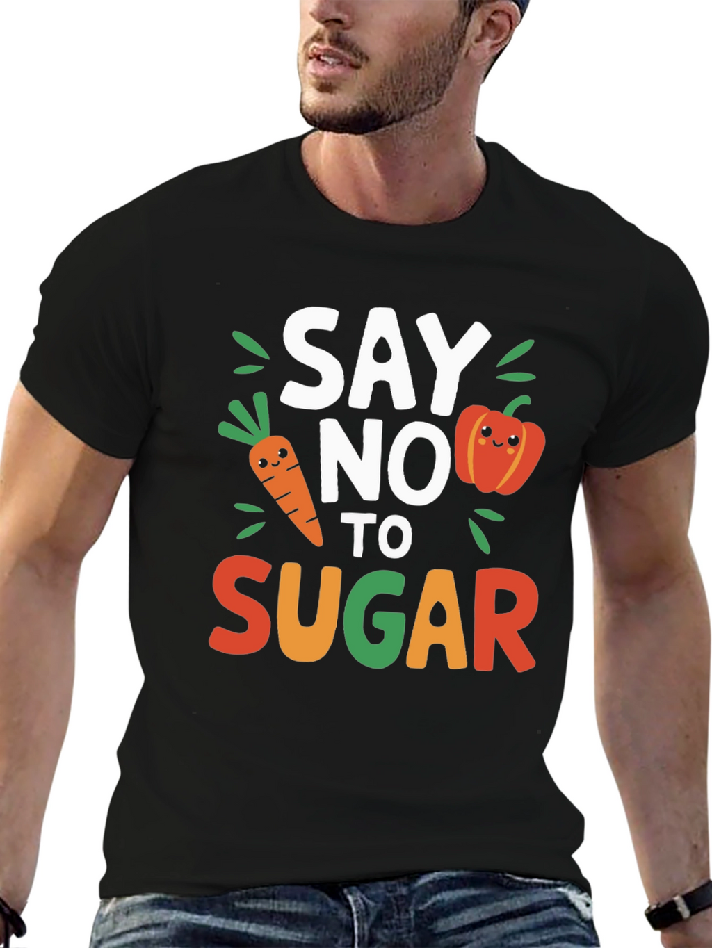 Say No To Sugar Graphic Tee
