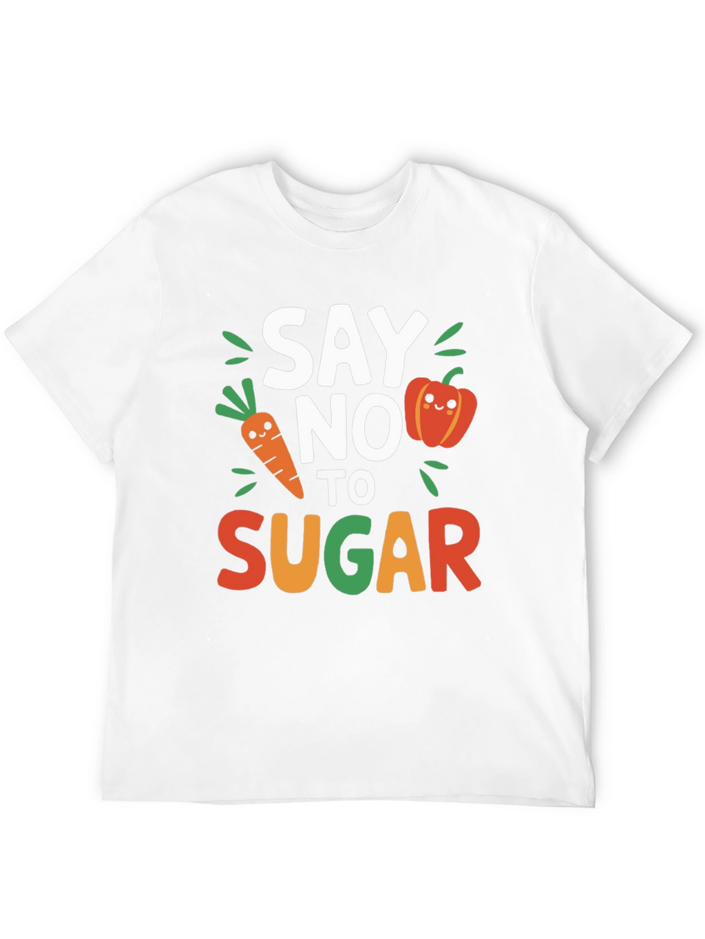 Say No To Sugar Graphic Tee