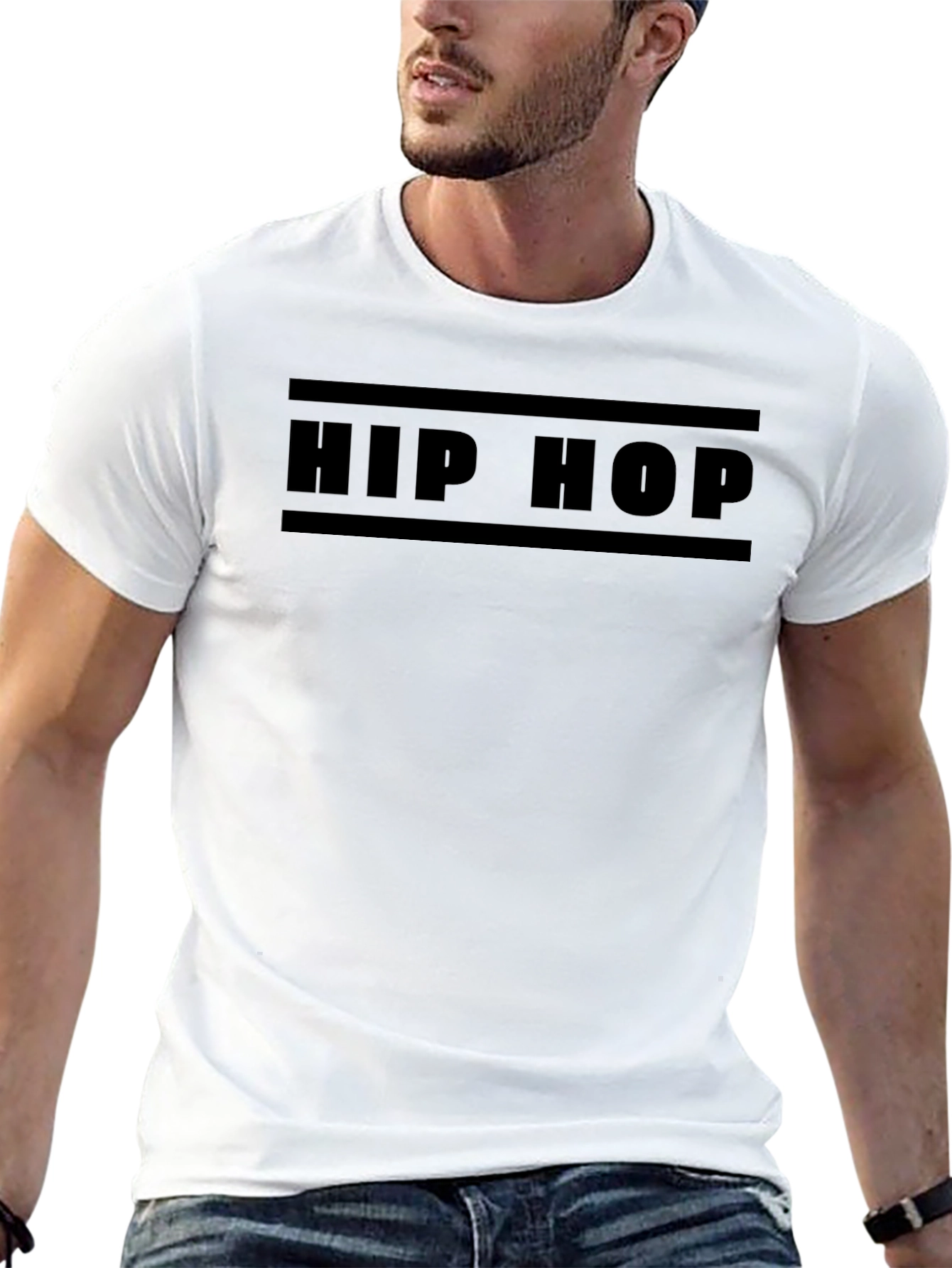 Hip Hop Black Graphic Tee