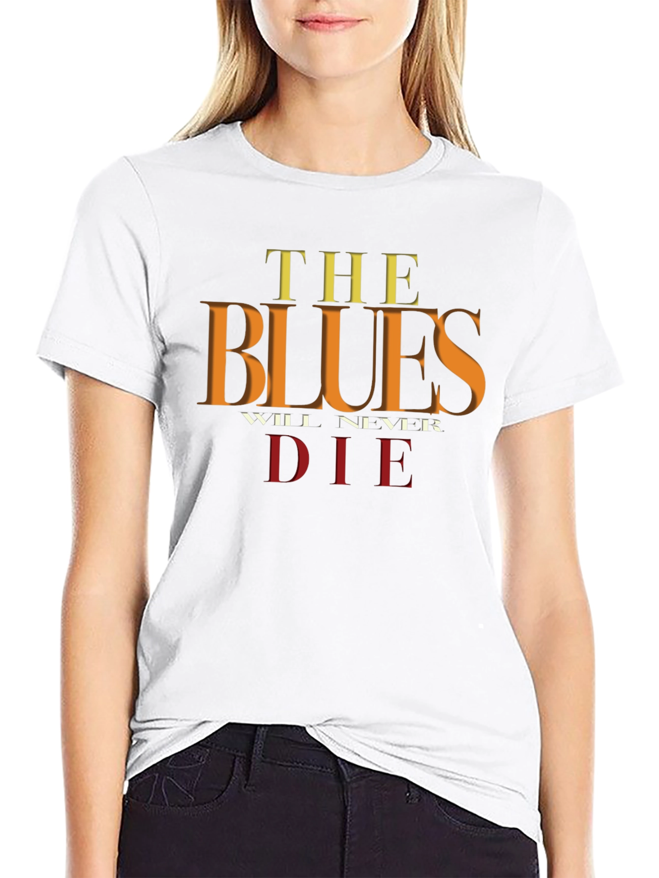 The Blues Will Never Die Graphic Tee